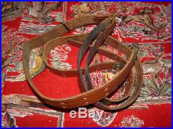 Vintage M1 Garand Leather Rifle Sling, SEE PHOTOS FOR DETAILS