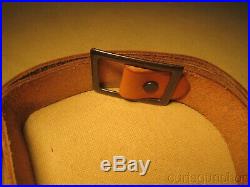 Vintage Marlin Logo Factory Leather Rifle Sling