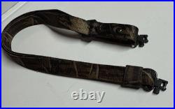 Vintage Mossy Oak Treestand Camo Rifle Sling Adjustable Swivels Made In USA