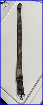 Vintage Mossy Oak Treestand Camo Rifle Sling Adjustable Swivels Made In USA