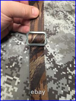 Vintage Mossy Oak Treestand Shotgun Rifle Web Sling With Swivels