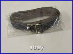 Vintage NEW OLD STOCK George Lawrence #5 Brown Leather Rifle Sling