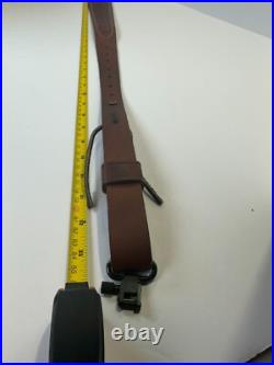 Vintage New Hunter Brand Leather Rifle Sling with Swivels