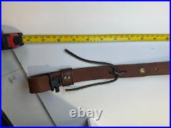 Vintage New Hunter Brand Leather Rifle Sling with Swivels