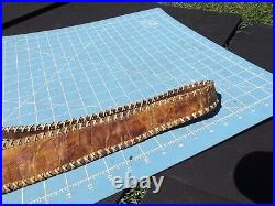 Vintage Old Handmade Custom Treated Leather Sinew Type Rifle Sling Lot #1