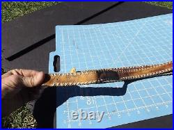Vintage Old Handmade Custom Treated Leather Sinew Type Rifle Sling Lot #1