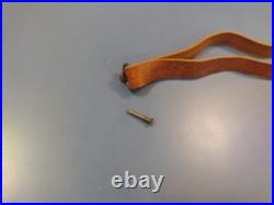 Vintage Old Rare Rifle Leather Sling Military War Hunting Western Safari Strap