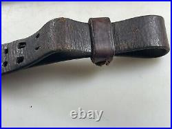 Vintage Original M1 Garand M1907 Leather Rifle Sling Springfield 1903 WWII