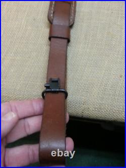 Vintage Pathfinder #CB305-P Embossed Leather Rifle Sling with Swivels
