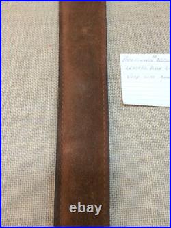 Vintage Pathfinder #CB305-P Embossed Leather Rifle Sling with Swivels