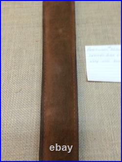 Vintage Pathfinder #CB305-P Embossed Leather Rifle Sling with Swivels