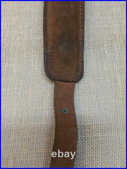 Vintage Pathfinder #CB305-P Embossed Leather Rifle Sling with Swivels