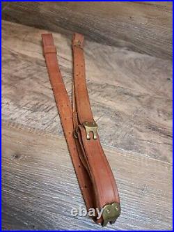 Vintage S&W Leather Rifle Sling