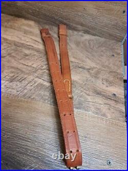 Vintage S&W Leather Rifle Sling