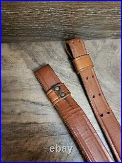 Vintage S&W Leather Rifle Sling