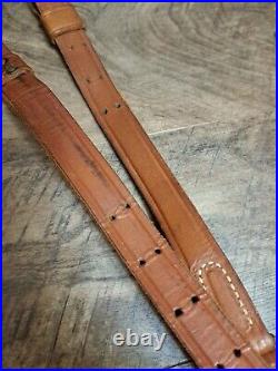 Vintage S&W Leather Rifle Sling