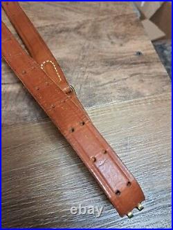 Vintage S&W Leather Rifle Sling