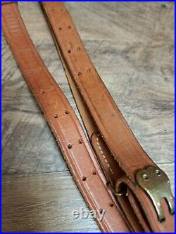 Vintage S&W Leather Rifle Sling