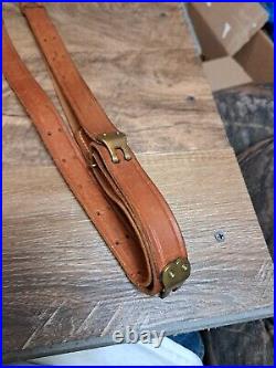 Vintage S&W Leather Rifle Sling