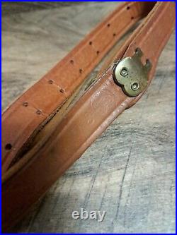 Vintage S&W Leather Rifle Sling