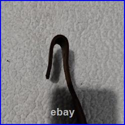 Vintage Savage stamped Brown Leather Rifle Sling missing metal connectors 42