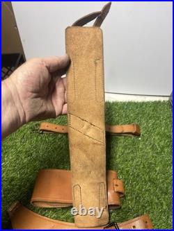 Vintage Shooting Leather Cuff and Sling by Al Freeland, Sam Bond And More! 50's