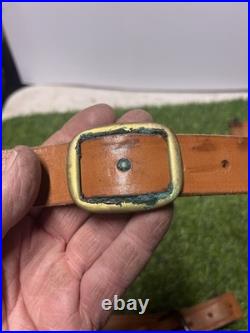 Vintage Shooting Leather Cuff and Sling by Al Freeland, Sam Bond And More! 50's