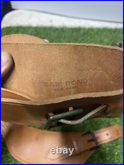 Vintage Shooting Leather Cuff and Sling by Al Freeland, Sam Bond And More! 50's