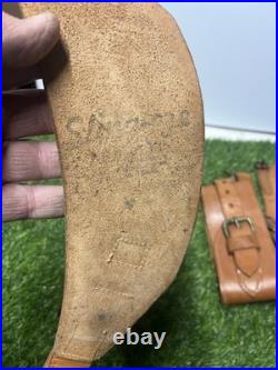 Vintage Shooting Leather Cuff and Sling by Al Freeland, Sam Bond And More! 50's