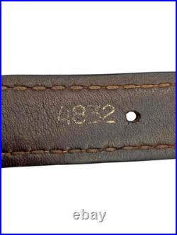 Vintage TOREL 4832 Rifle Gun Sling Deer Buck Stitched Leather / Suede USA