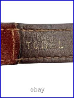 Vintage TOREL 4832 Rifle Gun Sling Deer Buck Stitched Leather / Suede USA