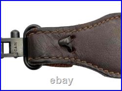 Vintage TOREL 4832 Rifle Gun Sling Deer Buck Stitched Leather / Suede USA