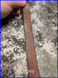 Vintage The George Lawrence Co #57 Leather Rifle Sling With Swivels