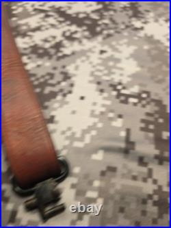 Vintage The George Lawrence Co #57 Leather Rifle Sling With Swivels