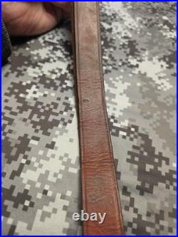Vintage The George Lawrence Co #57 Leather Rifle Sling With Swivels