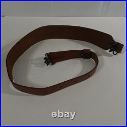 Vintage Tooled Leather Rifle Sling Floral Western Strap with New Uncle Mike's