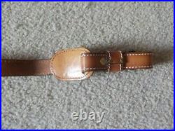 Vintage Torel 4825 Padded Leather Rifle Sling American Eagle Design Made in US