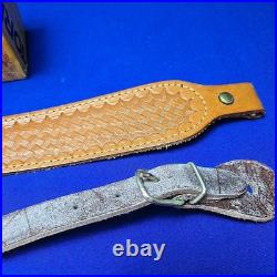 Vintage Torel Deluxe Gunslinger Rifle Sling Harness Brown Leather Adjustable