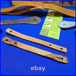Vintage Torel Deluxe Gunslinger Rifle Sling Harness Brown Leather Adjustable