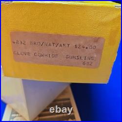 Vintage Torel Deluxe Gunslinger Rifle Sling Harness Brown Leather Adjustable