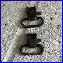 Vintage Torel Gun Slinger Stitched Padded Suede Backed Rifle Sling With Swivels