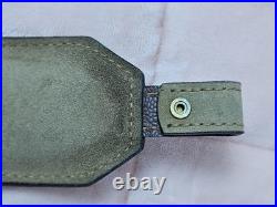 Vintage Torel Padded Leather & Suede Adjustable Rifle Sling Hunting Strap