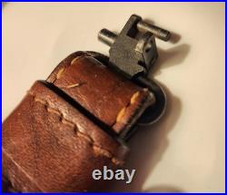 Vintage Torel Tooled Brown Bear Grizzly Leather Rifle Padded Sling Model 4753