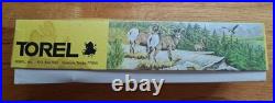 Vintage Torel Tooled Brown Bear Grizzly Leather Rifle Padded Sling Model 4753