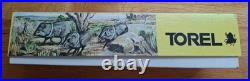Vintage Torel Tooled Brown Bear Grizzly Leather Rifle Padded Sling Model 4753