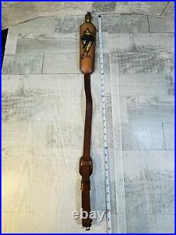 Vintage Torel Weatherby Rifle Sling 4770 Tooled Elephant Hunting 300 WBY MAG