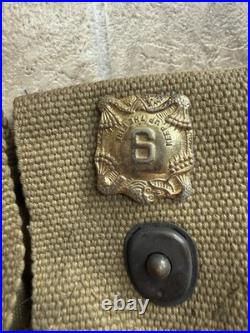 Vintage US Military Lot WWI WWII Korean Vietnam Gear Canteen Belt Sling
