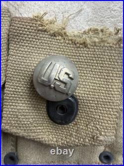 Vintage US Military Lot WWI WWII Korean Vietnam Gear Canteen Belt Sling