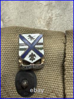 Vintage US Military Lot WWI WWII Korean Vietnam Gear Canteen Belt Sling