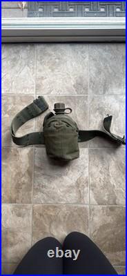 Vintage US Military Lot WWI WWII Korean Vietnam Gear Canteen Belt Sling